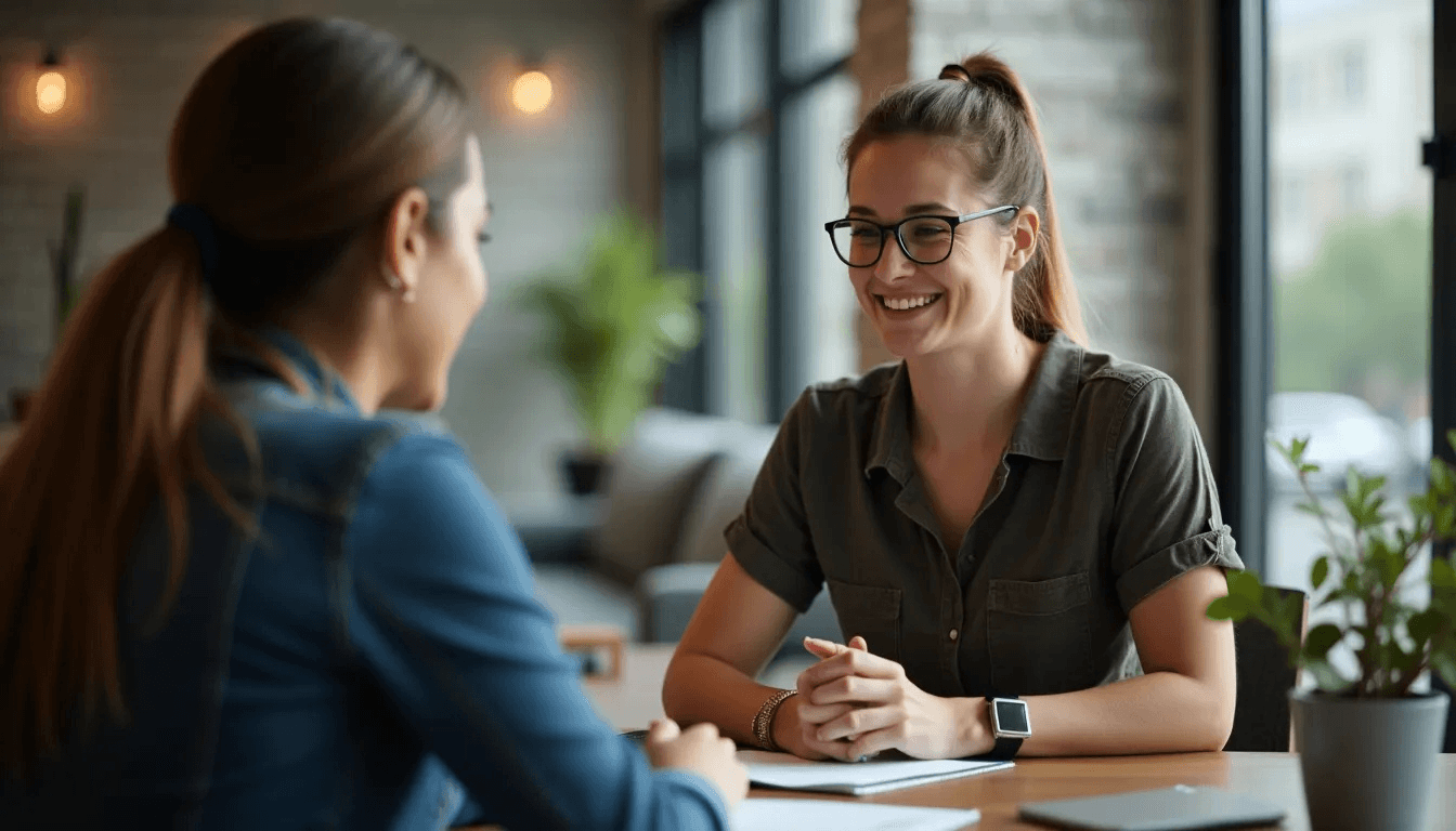 Interface de chat avec votre persona dans Persona Builder