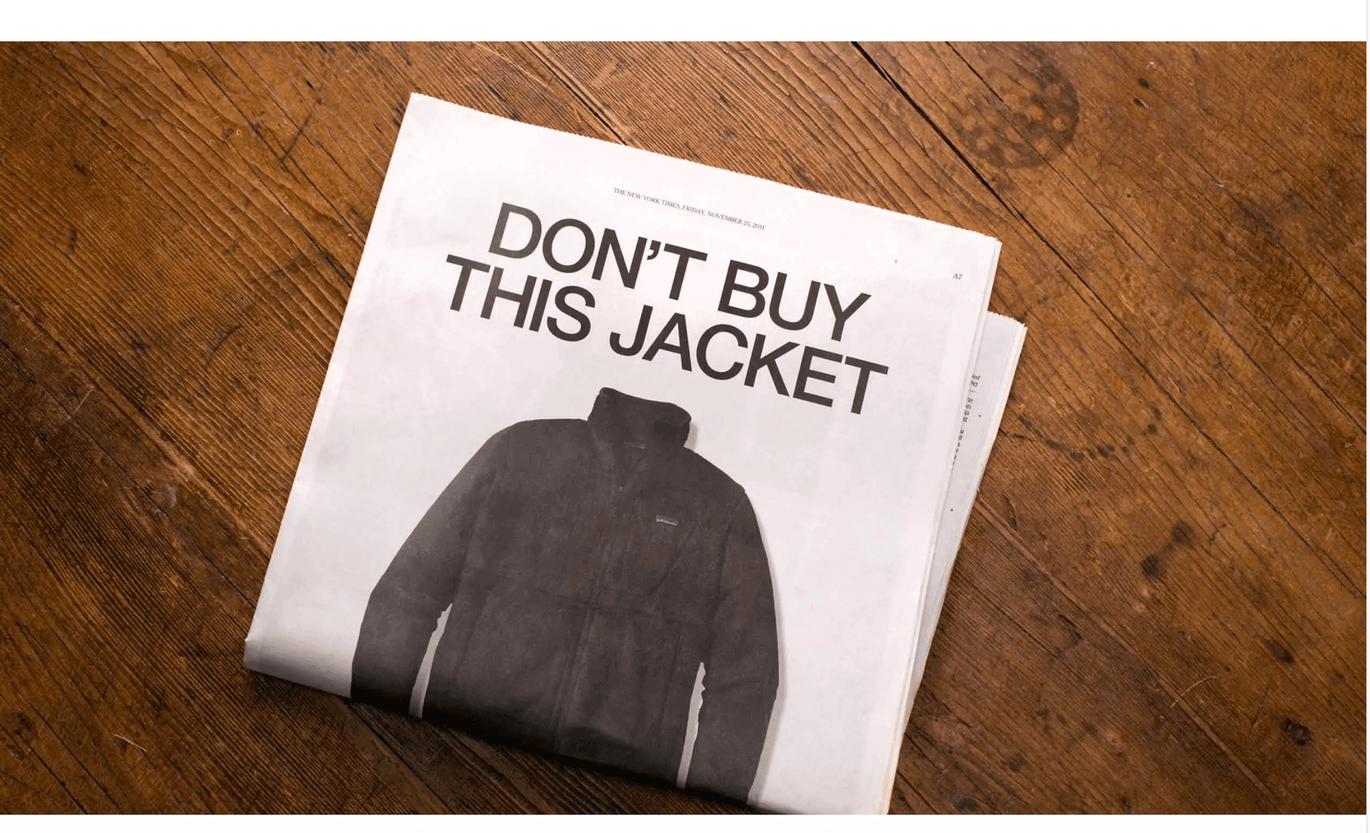 Image of marketing value positioning Patagonia