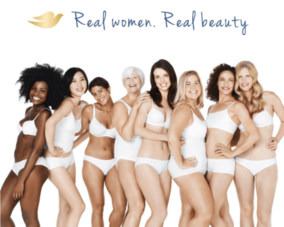 Image of marketing value positioning Dove